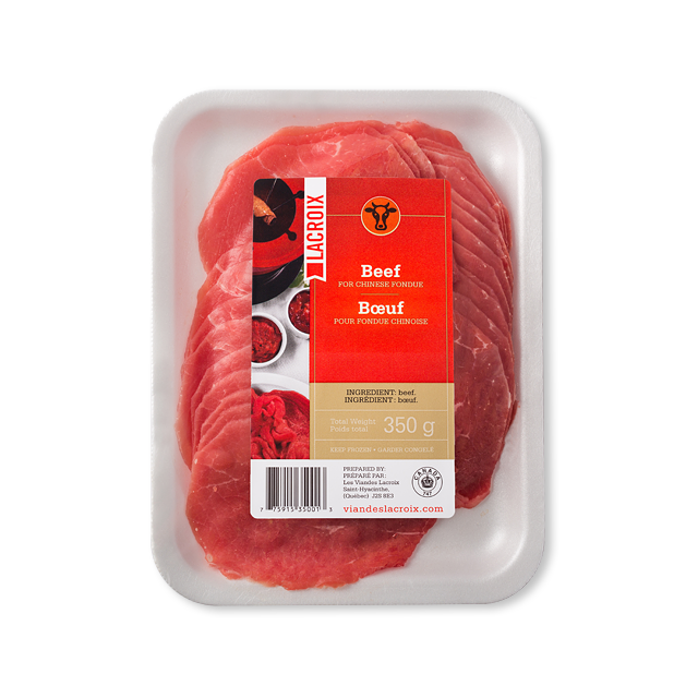 Viandes Lacroix - ​Thinly sliced beef