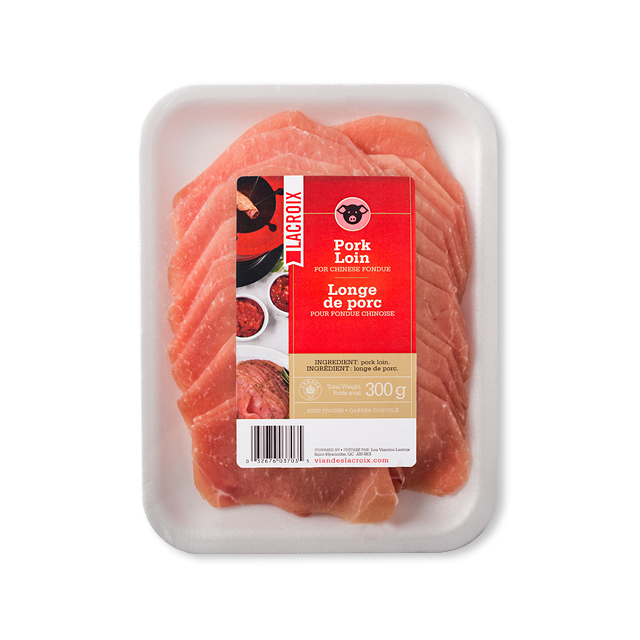 Viandes Lacroix - Thinly sliced pork
